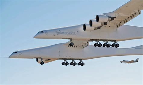 History Made Stratolaunch Space Plane Flies For First Time Sets