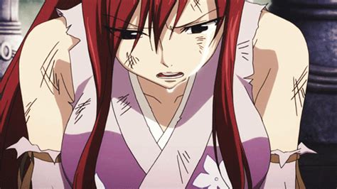 Cool Erza Scarlet Crying Gif Deartoffie