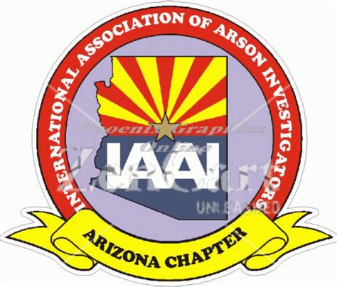 Arizona International Asso Of Arson Investigators Decal 827 2185