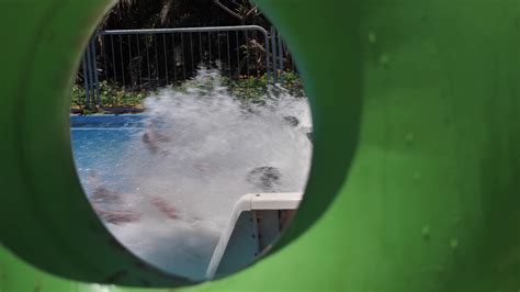 Water Slide In An Aquapark Stock Video Footage 0005 Sbv 336077468