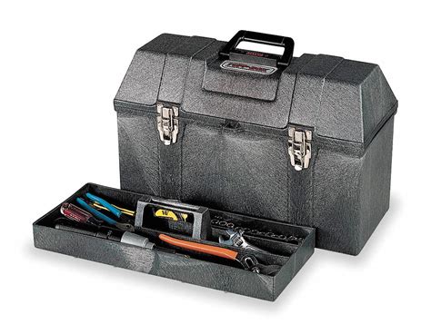 Contico Structural Foam Tool Box 20 In Overall Width 9 34 In