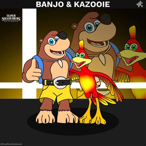 Ssbu Banjo And Kazooie By Grasonpane On Deviantart