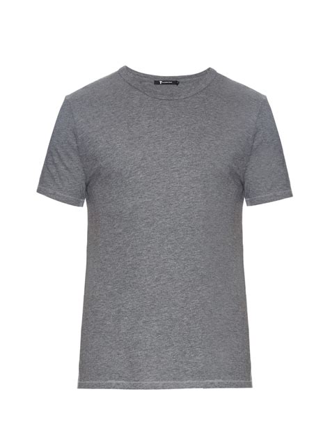 Also set sale alerts and shop exclusive offers only on shopstyle. Lyst - Alexander wang Classic Crew-Neck Cotton T-Shirt in ...