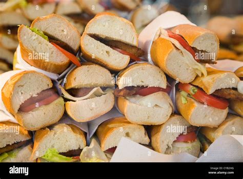 europe, switzerland, zurich, food shop, sandwich Stock Photo - Alamy