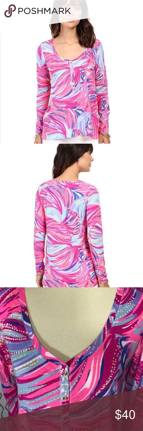 Nwt Lilly Pulitzer Long Sleeve Top Long Sleeve Tops Lilly Pulitzer