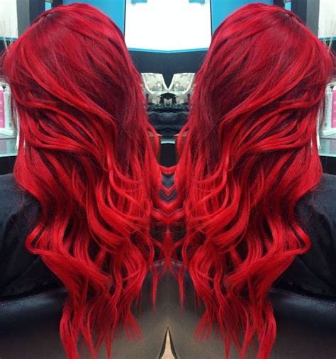 Blood Red Hair Color