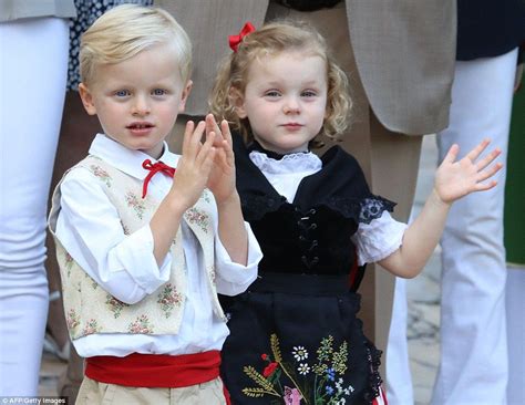 You know that fantasy young girls have about becoming princesses? Monaco's royal twins steal the show for annual picnic in ...