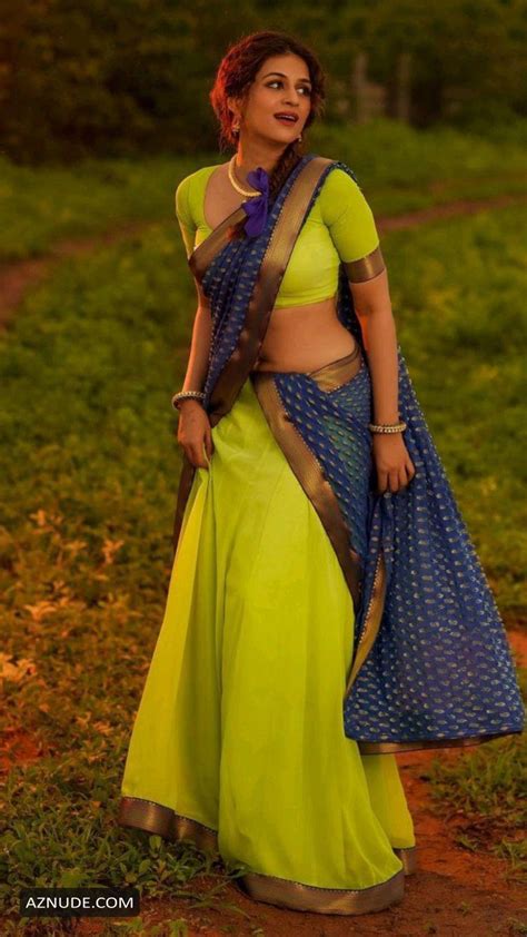 Shraddha Das Hot And Sexy In Saree Aznude