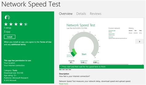 Fast downloads of the latest free software! Microsoft Research Merilis Network Speed Test App untuk ...