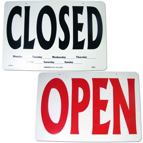 Openclosed Double Sided Business Sign Sign Gp01 By