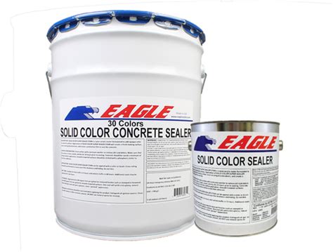 Solid Color Concrete Sealer Eagle Federal Voc