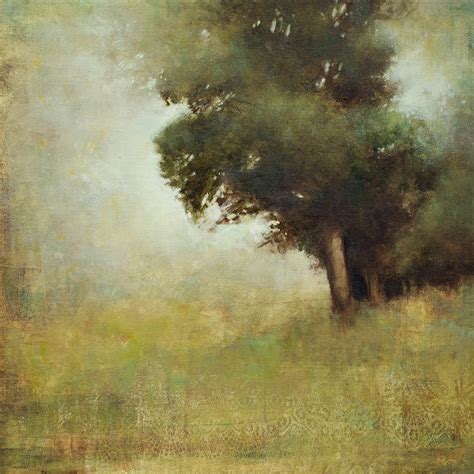 Misty Trees Impressionist Landscape Original Tree Painting Sold