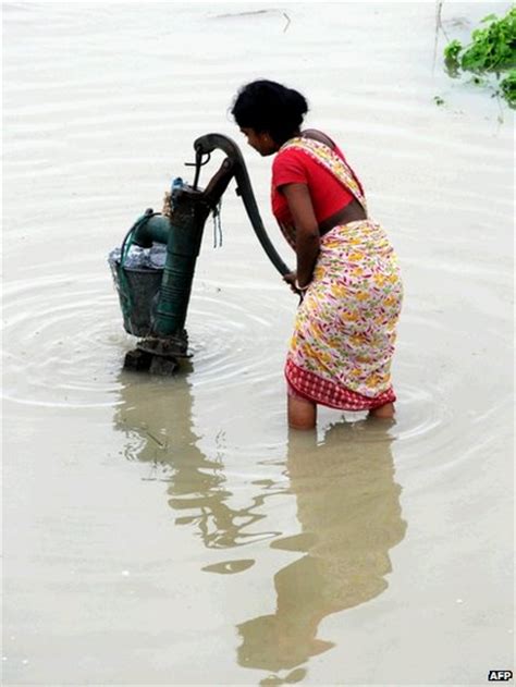 Bbc News In Pictures Floods In Assam