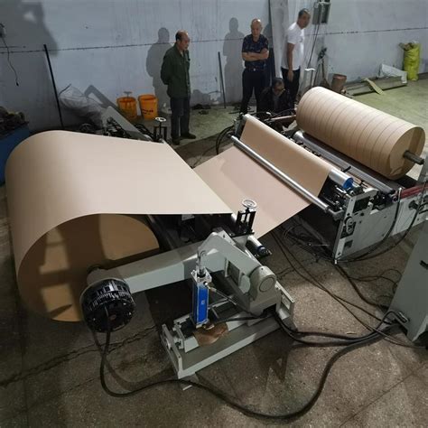 High Speed Full Automatic Kraft Paper Roll To Roll Cutting Slitting