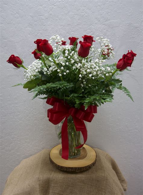 Romantic Long Stem Red Rose Bouquet In San Jose Ca La Floriya