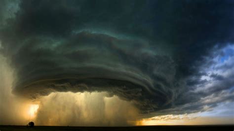 Tornado Storm Weather Disaster Nature Sky Clouds Landscape
