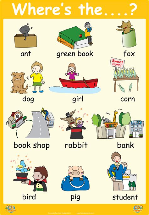 This preposition activities board has activities, anchor charts, videos, and printable resources for teaching prepositions in the elementary classroom. Free Wall Posters: Children's Songs, Children's Phonics Readers, Children's Videos, Free ...