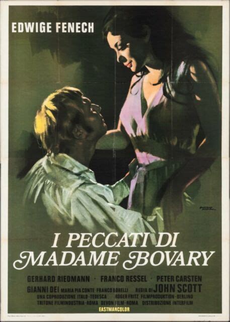 Sins Of Madame Bovary Italian 4f Movie Poster 55x79 Edwige Fenech 1969