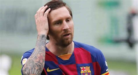 Barcelona Lionel Messi se perderia el clasico contra Real ...