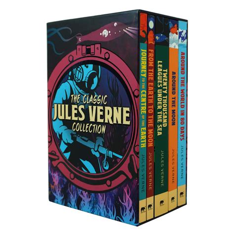 Classic Jules Verne 5 Books Box Set — Books2door
