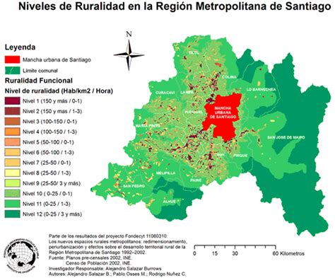 A continuación aparecen las 52 comunas de la región metropolitana de santiago agrupadas en 6 provincias. La ruralidad en la Región Metropolitana de Santiago de ...
