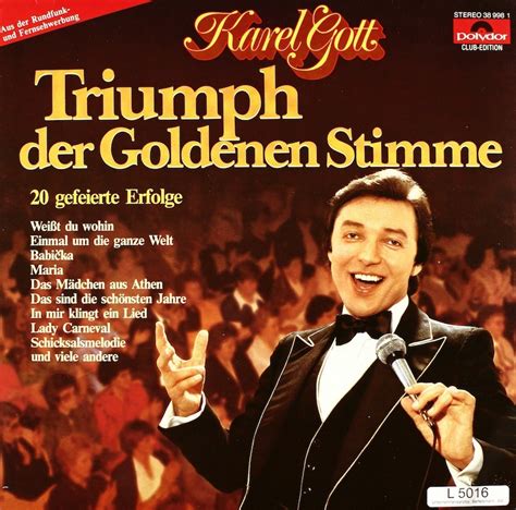 Karel Gott Triumph Der Goldenen Stimme Bertelsmann Vinyl Collection