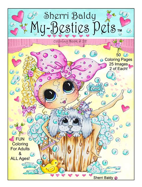 Coloring Books Signed Copies By The Artist Sherri Baldy My Besties