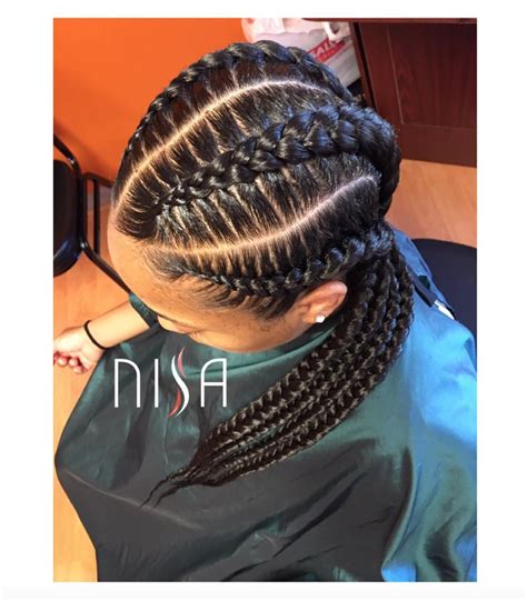 Tree braids are a popular protective style. Perfection via @nisaraye - Black Hair Information