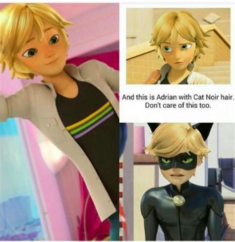 Image Result For Adrian Wih Chat Noirs Hair Miraculous Miraculous