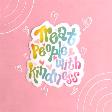 Treat People With Kindness Sticker Tpwk Harry Styles Etsy España