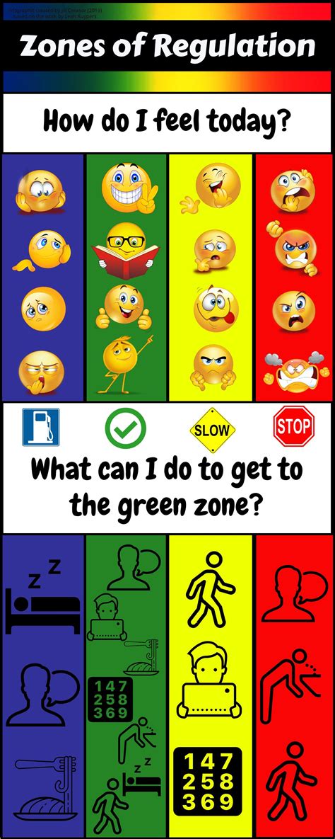 Free Printable Inside Out Zones Of Regulation - Printable Word Searches