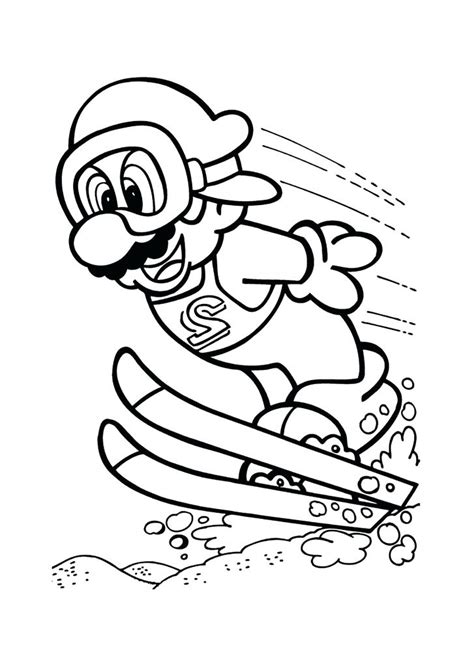 Free cartoon coloring of princess peach, bowser, wario, yoshi and donkey kong. Super Mario Bros Wii Coloring Pages at GetColorings.com ...