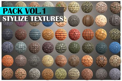 Stylized Texture Pack Vol01 Textures 2d Textures And Materials