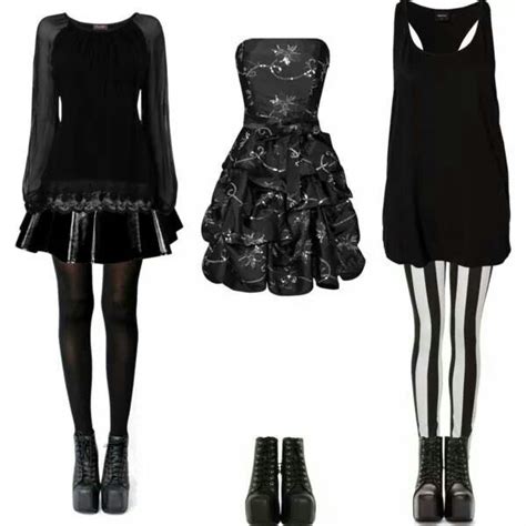 Outfit Goth Outfits Fashion Gothic Outfits