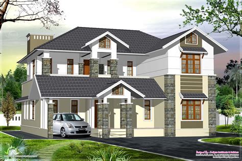 Luxury Kerala Style Villa Exterior Design Home And House Desings By Housing Designs Woody Nody