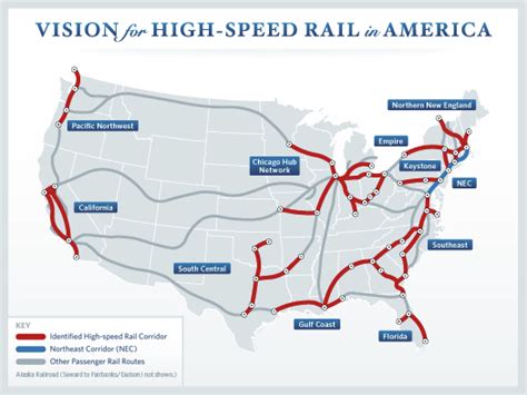 New High Speed Rail Plan For The Us Archdaily