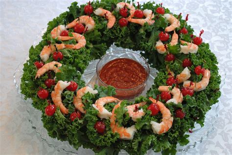 Christmas seafood recipes to get ahead with your. Christmas Holiday Ideas: CHRISTMAS SHRIMP WREATH