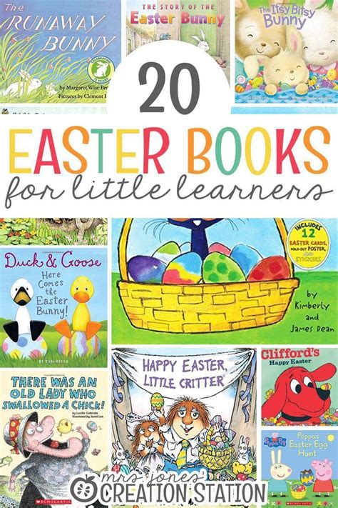 20 Easter Books For Little Learners Mrs Jones Creation Station In