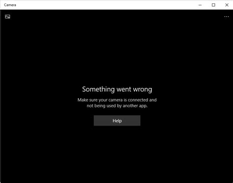 Camera App Not Working After Windows 10 Update Microsoft Community