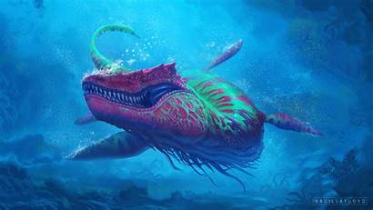 Creature Underwater Monster Sea Fantasy Water Under