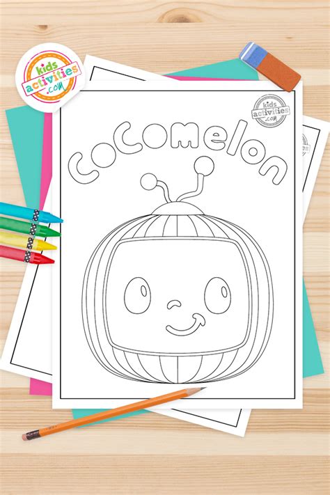Most Adorable Cute Free Printable Cocomelon Coloring Pages Kids