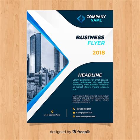 Free Vector Business Flyer