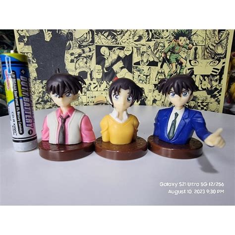 Kazuha Toyama And Shinichi Kodou Detective Conan Choco Egg By Furuta