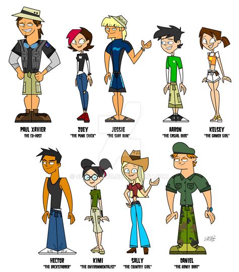 Total Drama Ocs Yeah 10101 By Sol Domino On Deviantart
