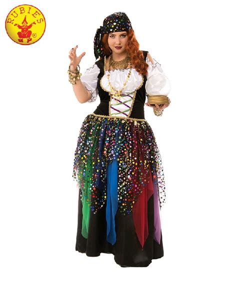 Gypsy Fortune Teller Costume Adult Size Plus