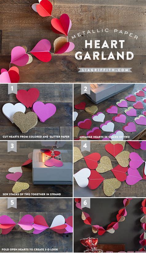 Don't miss your favorite shows in real time online. DIY Heart Garland Pictures, Photos, and Images for ...
