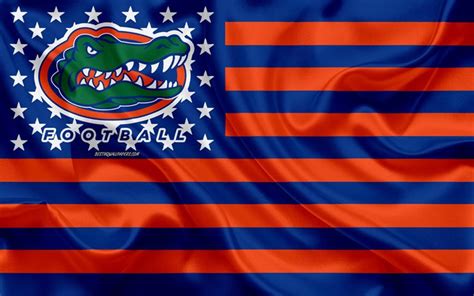 Download Wallpapers Florida Gators American Football Team Creative