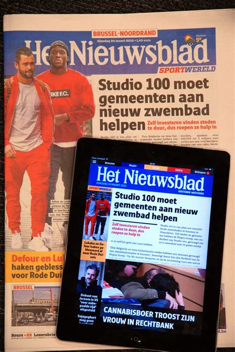 Meer Dan 1 Miljoen Mensen Lezen Het Nieuwsblad Het Nieuwsblad