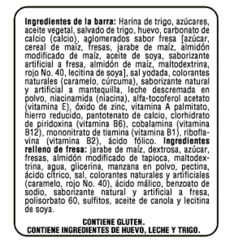 Sepa Cómo Analizar Las Tablas Nutricionales Y Lista De Ingredientes