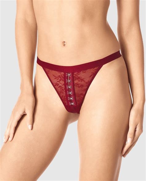 La Senza Crotchless Thong Panty Pairs Of Cute And Sexy Crotchless
